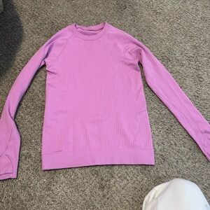 Vibrant Pink Long Sleeve Top